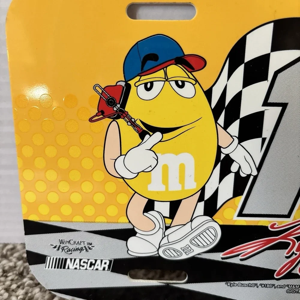 WinCraft NASCAR M&M's Kyle Busch License Plate – Kellogg's Racing